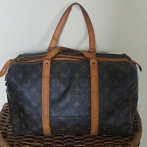 LOUIS VUITTON Vintage Sac Souple Travel Bag